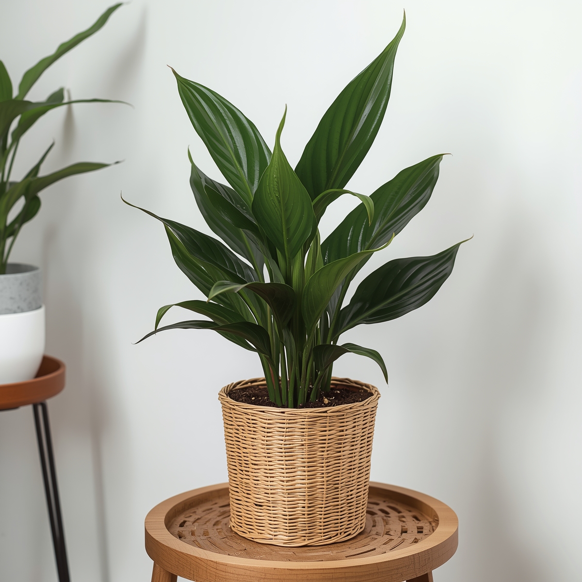 Large palm plant